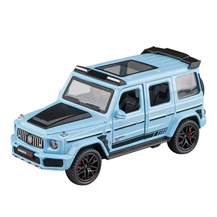 Modelo De Coche De Aleación De Metal Mercedes Benz BRABUS G800 1:36 Con Sonido Y Luz Juguete De Colección Para Niños Regalo - 1