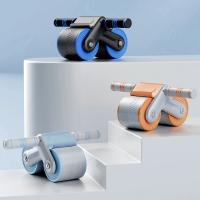 Entrenador Abdominal De Doble Rueda Con Rebound Automático Y Antideslizante Equipo De Gimnasio Para El Hogar Fitness Y Fortalecimiento De La Resistencia - details 1