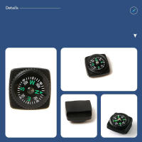 Mini Compás De Pulsera Portátil 10pcs Desmontable Para Camping Y Senderismo Herramienta De Sobrevivencia Y Navegación De Viaje Resistente Al Agua Tamaño 2cm - details 6