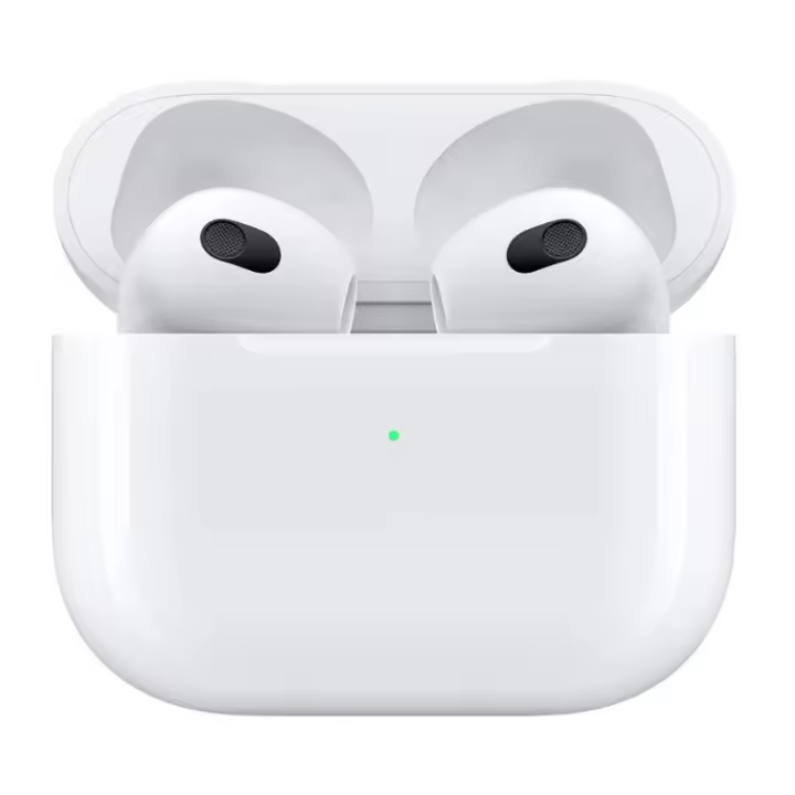Auriculares inalámbricos estilo AirPods 3, compatibles con Apple y Android, con estuche de carga por cable, sonido HD, cancelación de ruido, micrófono, diseño ergonómico, resistencia al agua y batería de larga duración, no original Conexión con iphone - 1