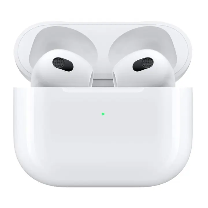 Auriculares inalámbricos estilo AirPods 3, compatibles con Apple y Android, con estuche de carga por cable, sonido HD, cancelación de ruido, micrófono, diseño ergonómico, resistencia al agua y batería de larga duración, no original Conexión con iphone - 1