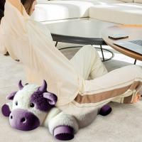 Cojín De Silla De Peluche De Forma De Vaca Para Mascotas Gatos Y Perros Almohadas De Decoración Para Habitación Suministros Para Mascotas Cómodo Y Transpirable - details 18