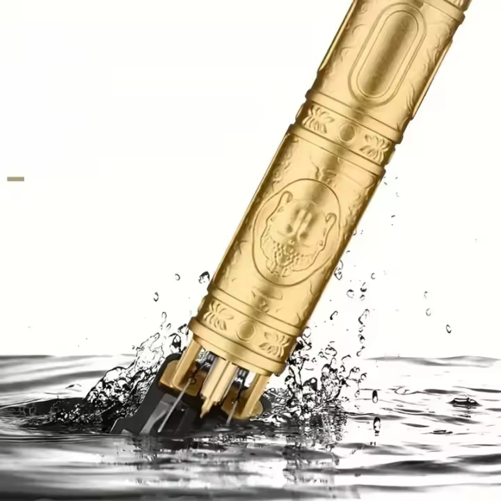 T9 Máquina De Corte De Pelo Para Hombres Clipper Vintage Para Cabello Y Cuerpo Recortadora De Barba Eléctrica Recargable Barbería - 1