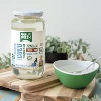 Aceite de Coco Virgen Bio en Tarro | 800g | Prensado en frío y sin refinar | Uso alimentario y cosmético | 100% ecológico y vegetal | NATURGREEN - details 1
