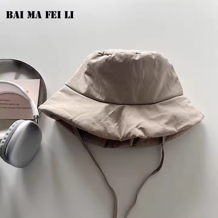 Sombrero De Buque Para Hombres Y Mujeres Color Sólido Impermeable De Invierno Con Pollo De Algodón Caliente Para Exteriores - 1