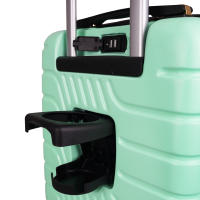 Maleta Avión de Viaje Cabina 20", con USB y Portavaso, Equipaje non-facturable (mod. 2024M, 58*39*21cm). Material PC + ABS, Ligera y Resistente, Cerradura Antirrobo Inserta, Combinación de 3 dígitos, Ruedas Silenciosas 360º Giratorias, Equipaje de Mano. - details 6