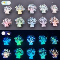 10g Mezcla De Lentejuelas Luminosas Para Brillar En La Oscuridad Con Diseño De Nieve Y Pluma Redonda Concauda Para Decoración De Joyería Y Uñas - details 1