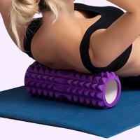 1pc Rodillo De Masaje De Espuma Para Yoga Y Fitness Equipo De Terapia Física Y Rehabilitación Deportiva Manual ABS TPR - details 1