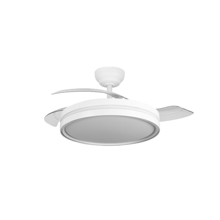 Ventilador de Techo Retractil Dc Capitan 60w Blanco 3asp.107d Abrila — oferta en Miravia
