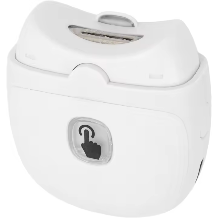 Cortaúñas eléctrico para bebés, fabricado en ABS y acero inoxidable con luz de asistencia, ideal para bebés, niños y ancianos (blanco) - 1