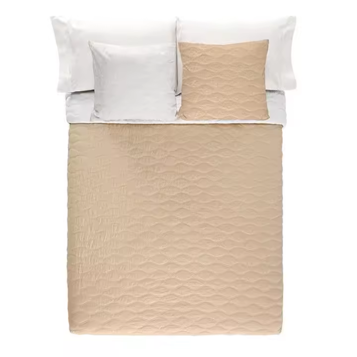 Manterol Outlet - Colcha bouti trend 100% Algodón con fundas de cojín. Cubrecama ideal para primavera, verano y entretiempo. Colcha fina, extra suave y ligera. - 1
