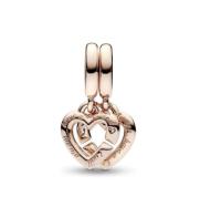 Charm Colgante Pandora Moments 789538 C01 Corazón, Viene con embalaje de Caja de regalo original. - details 0