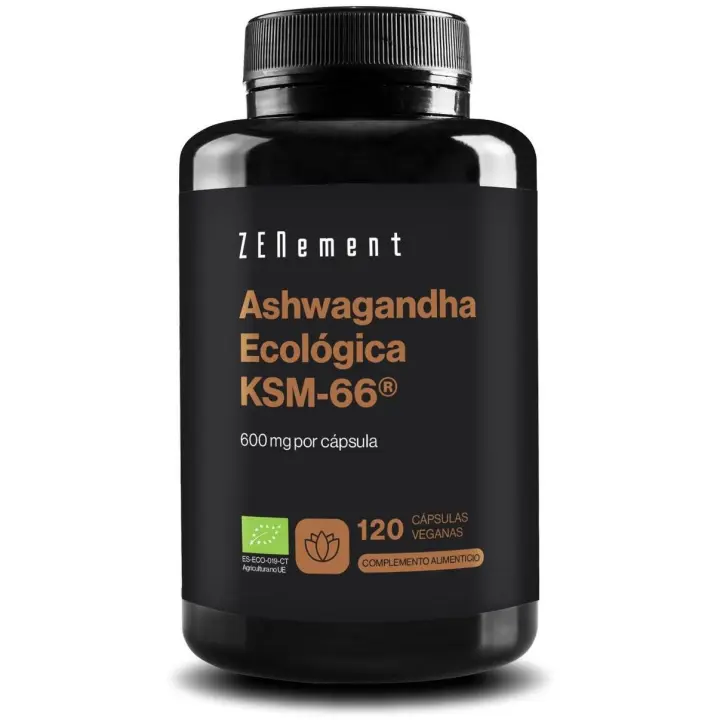 Zenement Extracto Raíz Ashwagandha Eco Ksm-66 550Mg 120Caps - 1
