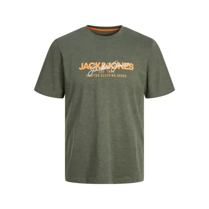 JACK&JONES 12256785 JJLUKE TEE SS CREW NECK Hombre Camiseta Top Polo TS 29244 - 1