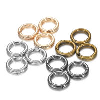 5Pcs/Lot Hebilla De Anillo O Metal Clip Para Llaveros Y Joyería DIY Hebilla De Porta Llaves Para Mochilas Perros Cadena Colorido Adecuado Para Jóvenes - details 3