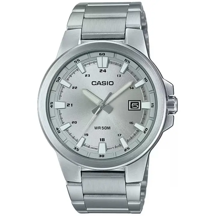 Reloj Casio MTP-E173D-7AVEF Analógico Acero Inoxidable para hombre Sumergible (50m) - 1