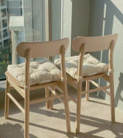 Cojines para Silla, 45x45x7 CM, Efecto Tridimensional, Relleno de 100% Poliéster, Ideal para Comedor, Terraza, Salón y Restaurante,, Fabricado en España - details 0