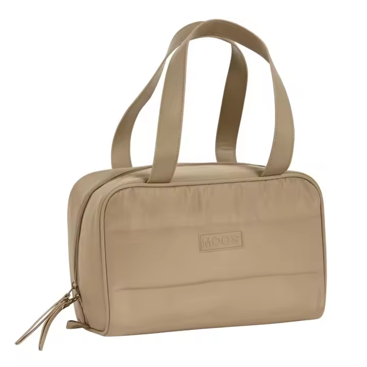 Neceser Rectangular Moos Capsula Acolchado "Camel" 31X14X19Cm (Safta 842287720) - 1