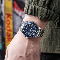 Reloj De Cuarzo Para Hombre 2024 Nueva Llegada Alta Calidad Moda Casual Con Calendario Año Nuevo Reloj De Pulsera Para Hombres - details 3