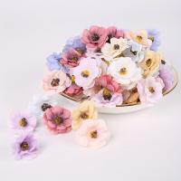 50Pcs Cabezas De Rosas Artificiales Multicolores Miniatura En Seda Para Decoración De Hogar Bodas Artesanía Wreath Regalos Accesorios - details 4