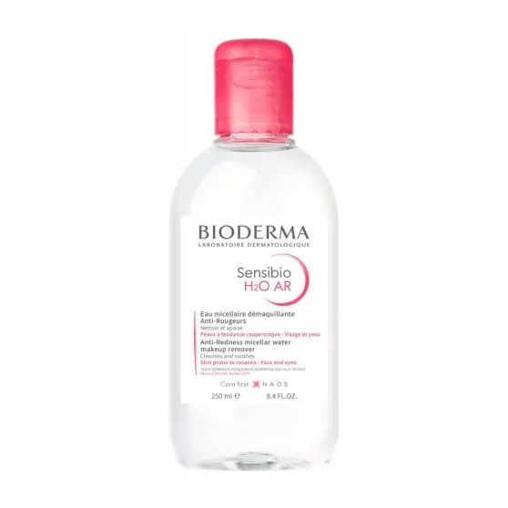 Agua Micelar Sensibio Bioderma - Desmaquillante Antirojeces 250 Ml - 1