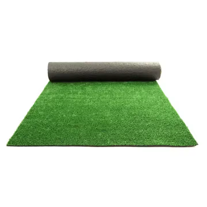 Wurko Cesped Artificial Moqueta 8mm 1x5m Rollo 5m Verde Anti Rayos UV - 1