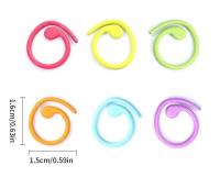 Marcadores De Colorido Metal Bohemio Para Tejer Abiertos Anillo Herramientas De DIY Para Crochet Y Yarn Craft - details 0