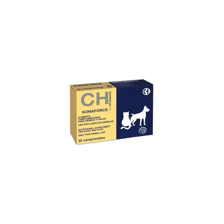 Chemicaliberica Konaforce 30 Comprimidos (vitamina K) para Perros y Gatos - 1