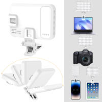 Luz De Rellenado Para Videoconferencia LED Recargable Con Clip Para Teléfono iPhone Android iPad Laptop Maquillaje TikTok Selfie Vlog - details 9