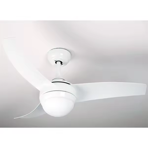 Ventilador de techo Cosmos Helios Home 50W 3 aspas + control remoto blanco Ø107 cm - 1