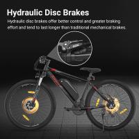 Bicicleta Eléctrica Tipo Moped Eleglide M2 de 27" 250W Motor 36V 15Ah Batería 125km Alcance Máximo Frenos de Disco Hidráulicos Pantalla LCD Inteligente Aplicación Inteligente, Suspensión Premium con Bloqueo, 24 Marchas - Negro - details 2