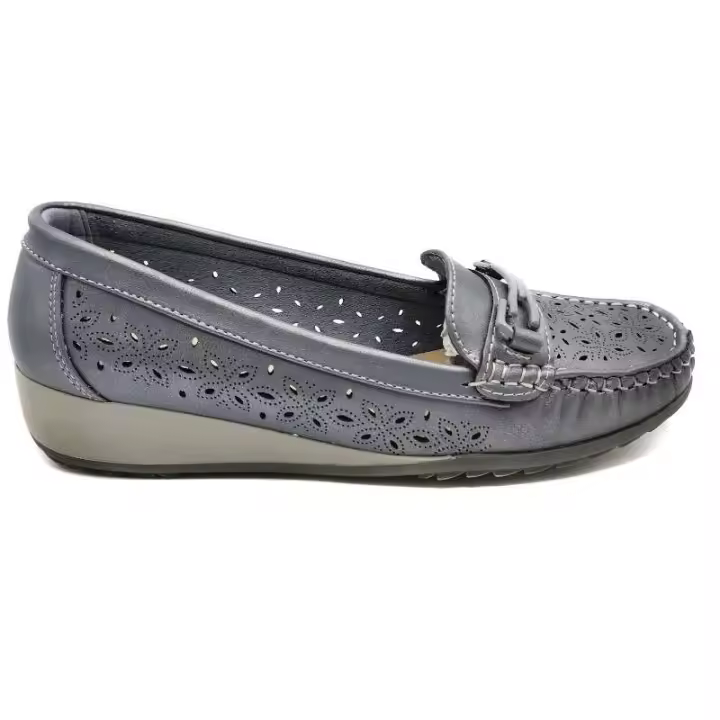 Zapato mocasín ancho especial con cuña de 3cm Yameiji dr1260 Generic Mujer Polipiel yameiji-dr1260 - 1