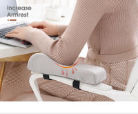 Almohadilla De Soporte Para Codos De Espuma De Memoria Para Silla De Oficina Y Sala De Juegos Cojín De Muebles Para Adultos Relleno Desmontable Y Lavable - details 1