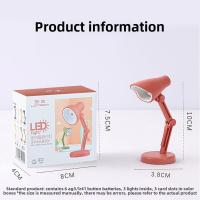 Lámpara De Lectura LED Mini Para Escritorio Luz De Noche Portátil Con Clips Para Estudiantes Dormitorio Cama Luz De Lectura - details 8