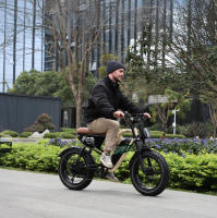 2025 onesport Bicicleta de Montaña Eléctrica W66 20 pulgadas Fat Boy 48v13.5ah gadería extraible 65nm aplicación Bluetooth de motor - details 3