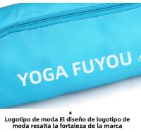 Manta De Yoga Deportiva Fitness Con Bolsa Impermeable Multifuncional Y Gran Capacidad De Almacenamiento Porta-Manta De Yoga - details 13