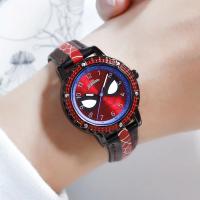 Nuevo reloj de anime creativo de alta calidad con diseño de Spiderman de Marvel para niños y estudiantes. - details 1