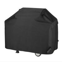 Funda para Barbacoa, 147x61x117cm Funda Impermeable, Fabric BBQ Cubierta para Parrilla de Barbacoa Duradera Anti-Viento Anti-UV Anti-Humedad, Negro - details 0
