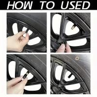 4Pcs Tapas De Válvula De Neumáticos Para Ruedas De Coche Y Motocicleta De Aleación De Aluminio Impermeables Accesorios Para Automóviles Y Motocicletas - details 1