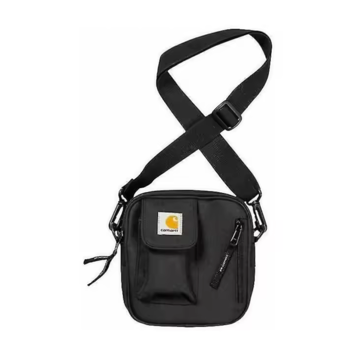Carhartt Messenger Utility Travel - Bolso bandolera para hombre y mujer, color negro - 1
