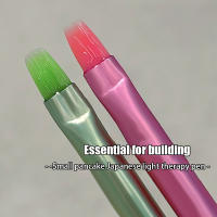 Diseño De Uñas Arte Pincel Multicolor Para Extensión De Gel UV Dibujo Y Grabado Herramienta De Manicura DIY - details 0