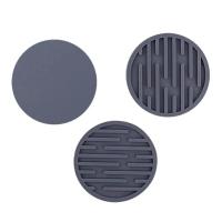 Alfombrillas De Silicona Redondas 10cm Resistentes Al Calor Para Tazas Y Vajilla Tapete Para Bebidas Decoración De Mesa Moderna - details 7