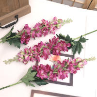 Hiedra De Azafrán Artificial Larga 75cm Delicioso Delfín Silken Falso Flor Para Decoración De Boda Hogar Jardín Fleurs Artificielles - details 0