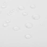 vidaXL 5 manteles blancos 130 x 130 cm - details 2