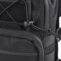 Bolsa T-Bar Molle Universal Para Harley Softail Low Rider ST Bobber Cafe Racer Estilo Club Resistente Al Agua Y Al Desgaste Con Cremallera Y 4 Correas De Velcro - details 3
