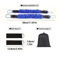 Entrenador De Músculo De Piel De Tobillo Con Cierre De Tobillo Para Fitness Resistencia De Cuerda De Tensión Anti-Rotura Para Entrenamiento De Rodilla Y Cadera Unisex - details 0