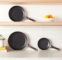 MAGEFESA -Sartenes de cocina, sartén disponible en varias medidas 18, 20, 22, 24, 26, 28 y 30cm, acero vitrificado exterior, rojo& K2 Gransasso de Acero vitrificado, Gas, Electrico, Inducción, Vitroceramica. Apto para lavavajillas - details 1