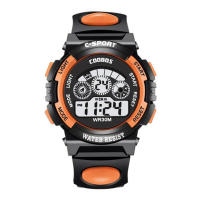 Reloj Electrónico Para Niños Con Dial Luminoso Resistente Al Agua Multi Función Alarma LED Para Niños Y Niñas - details 7