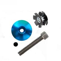 ZHIQU Porta-Cubierta De Manillar Para Bicicleta Con Tornillo Cubierta De Estrella Y Capa De Polvo Ajuste Para 1-1/8 Pulgadas Material De Aleación De Aluminio - details 8