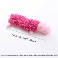 Juguete De Peluche Para Perros Con Sonidos De Mordida Y Chasqueo Peluche De Rana Y Elefante Para Masticar Y Divertirse - details 1